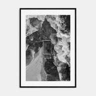 Ocean Pool Photo B&W No 3 Poster