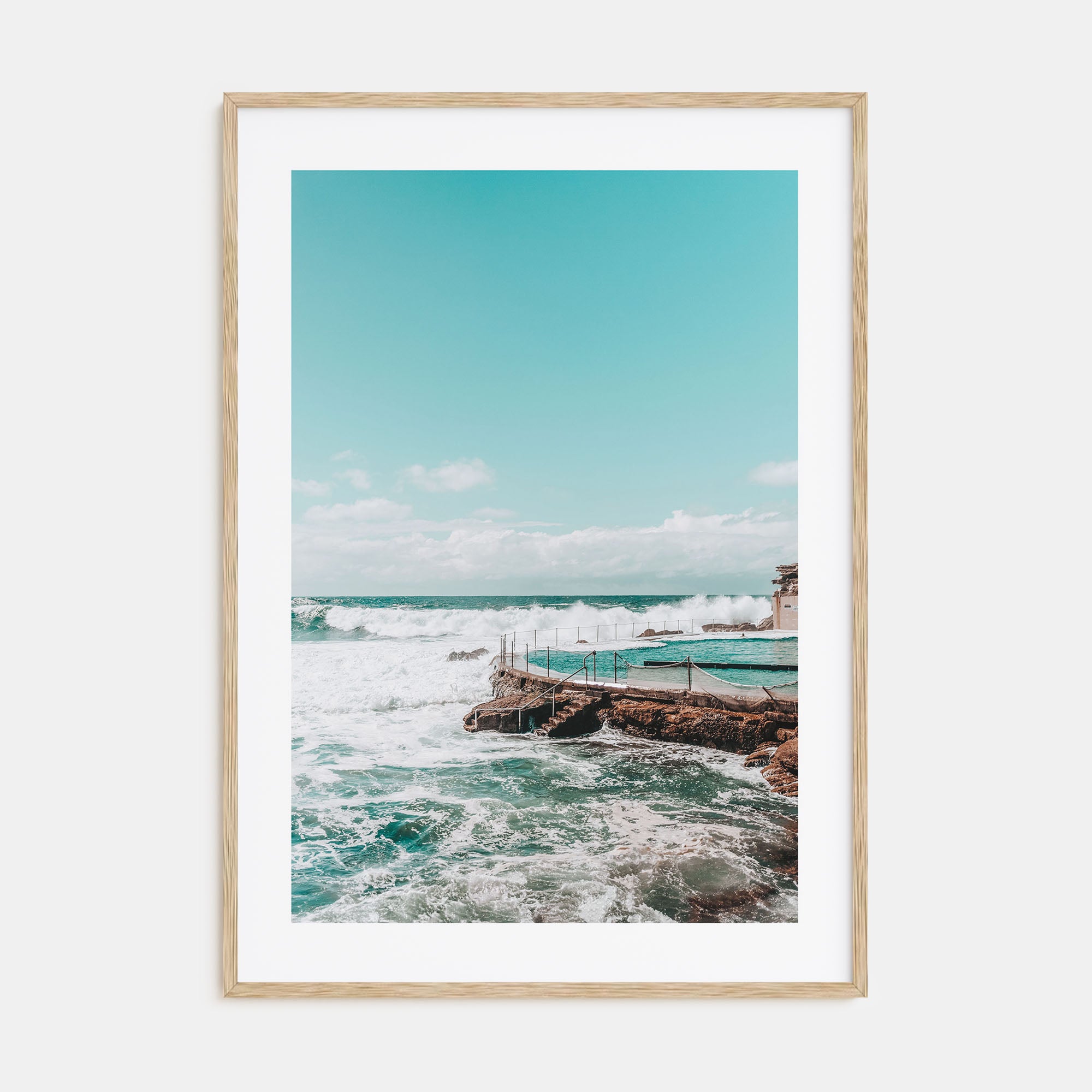 Ocean Pool Photo Color No 1 Poster