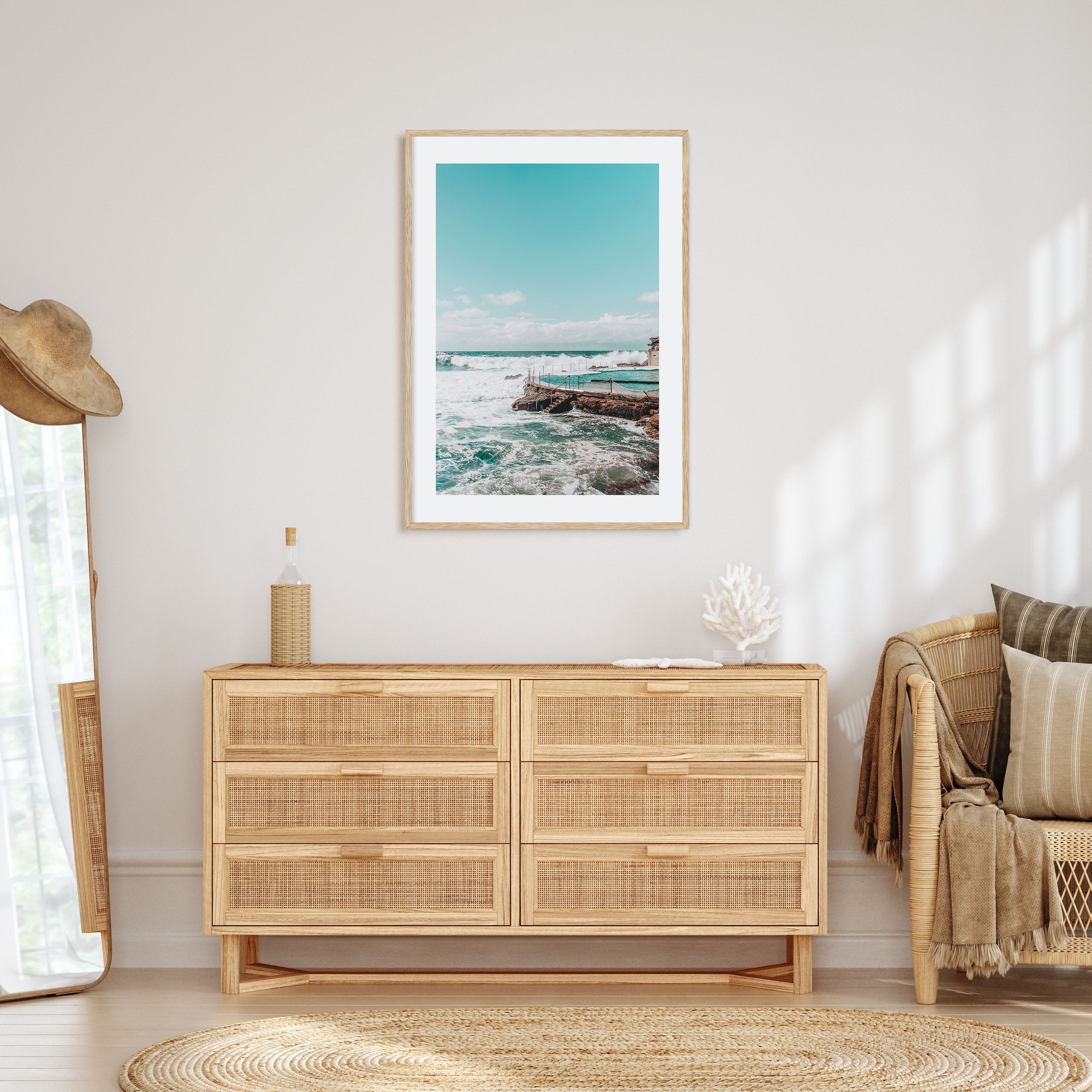 Ocean Pool Photo Color No 1 Poster