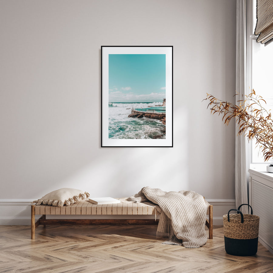 Ocean Pool Photo Color No 1 Poster