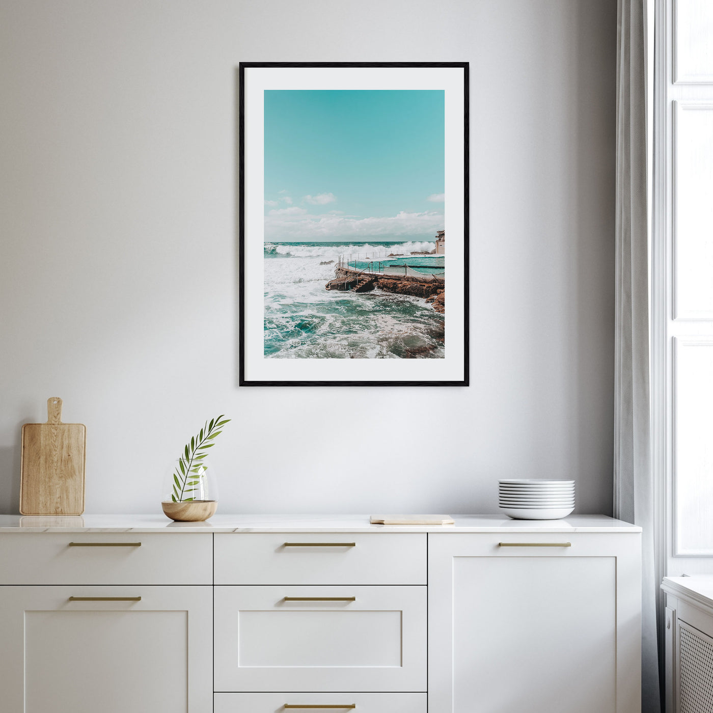 Ocean Pool Photo Color No 1 Poster