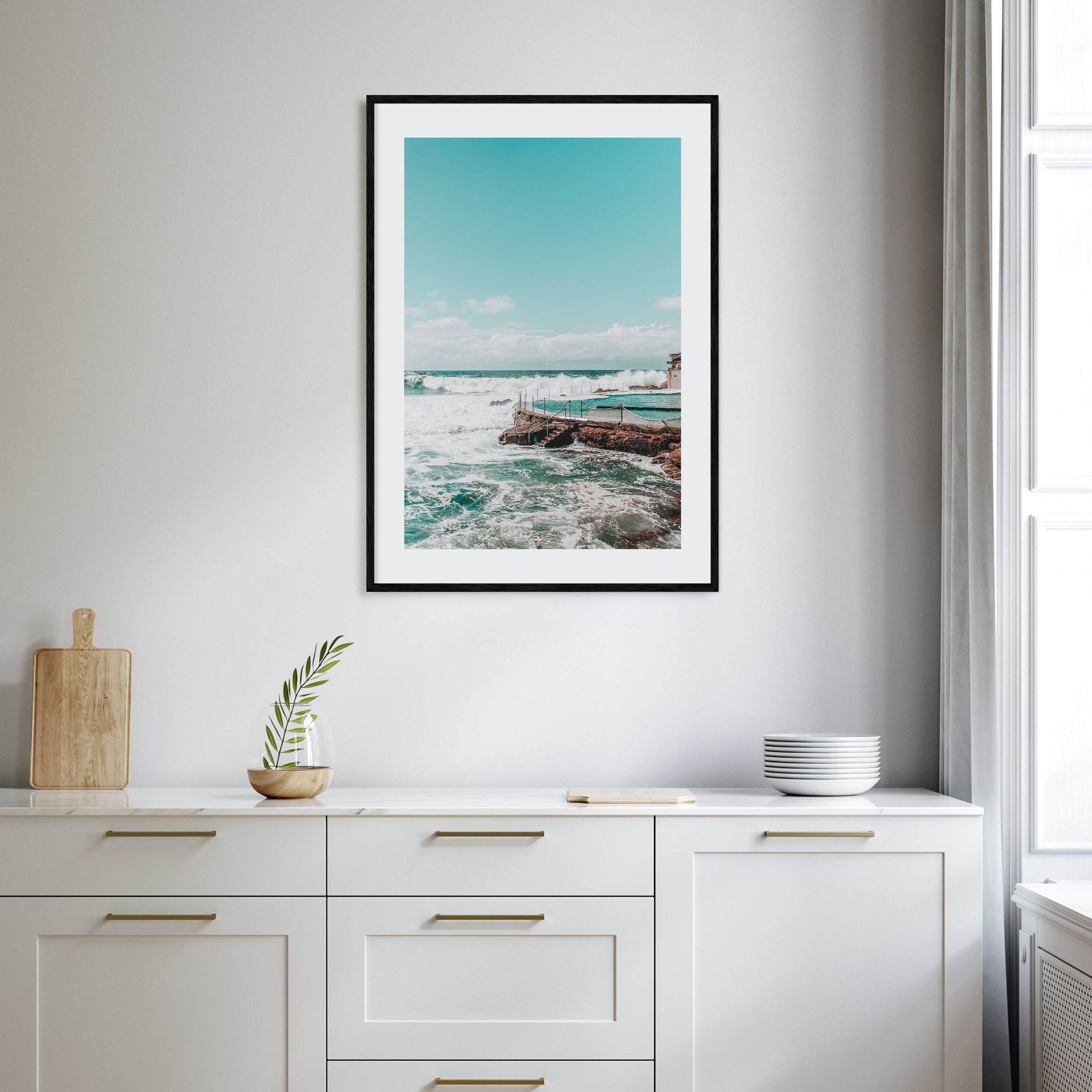 Ocean Pool Photo Color No 1 Poster