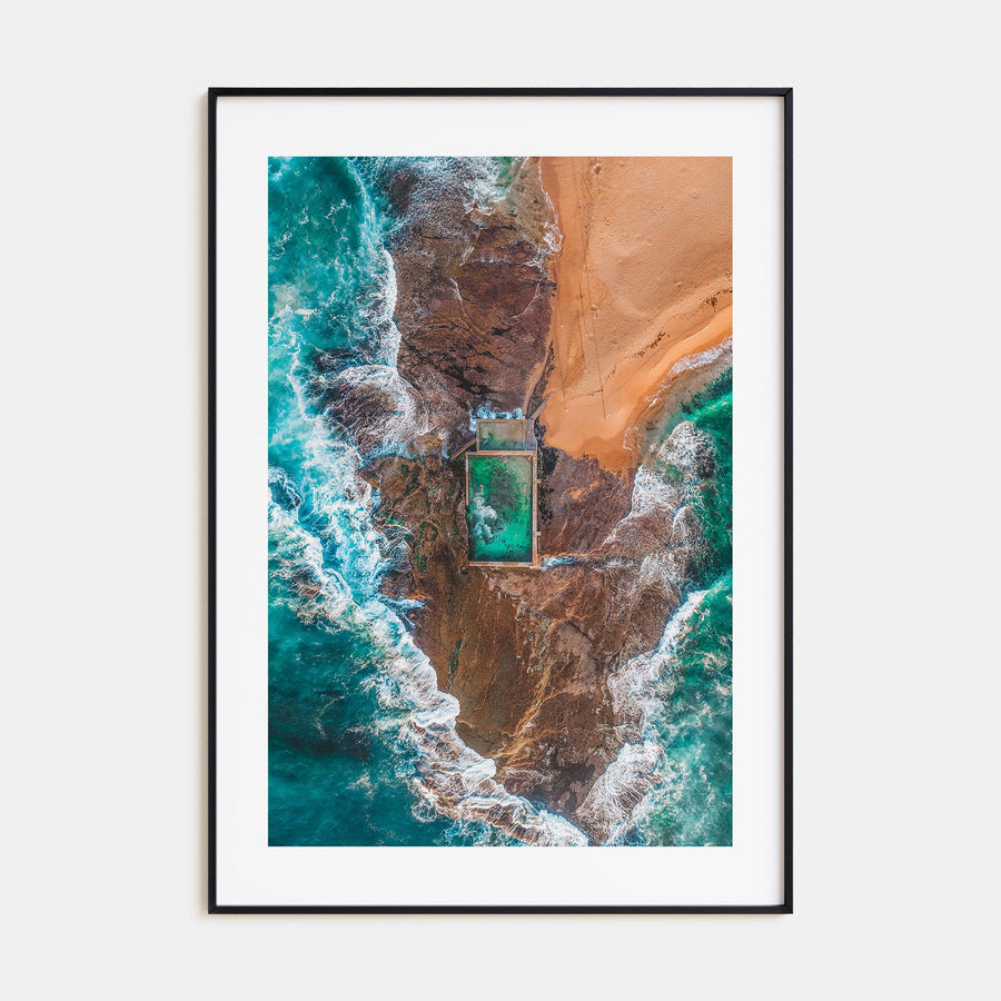 Ocean Pool Photo Color No 2 Poster