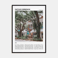 Ocean Springs Travel Color Poster