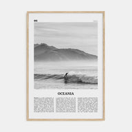Oceania Travel B&W Poster