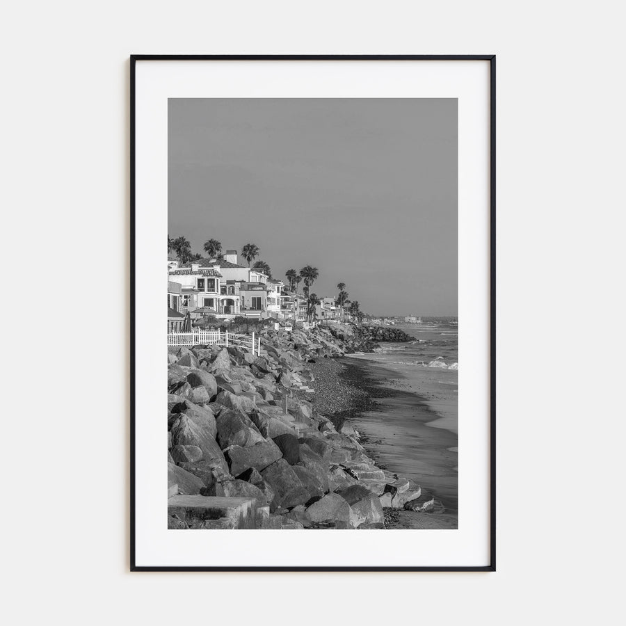 Oceanside Photo B&W No 2 Poster