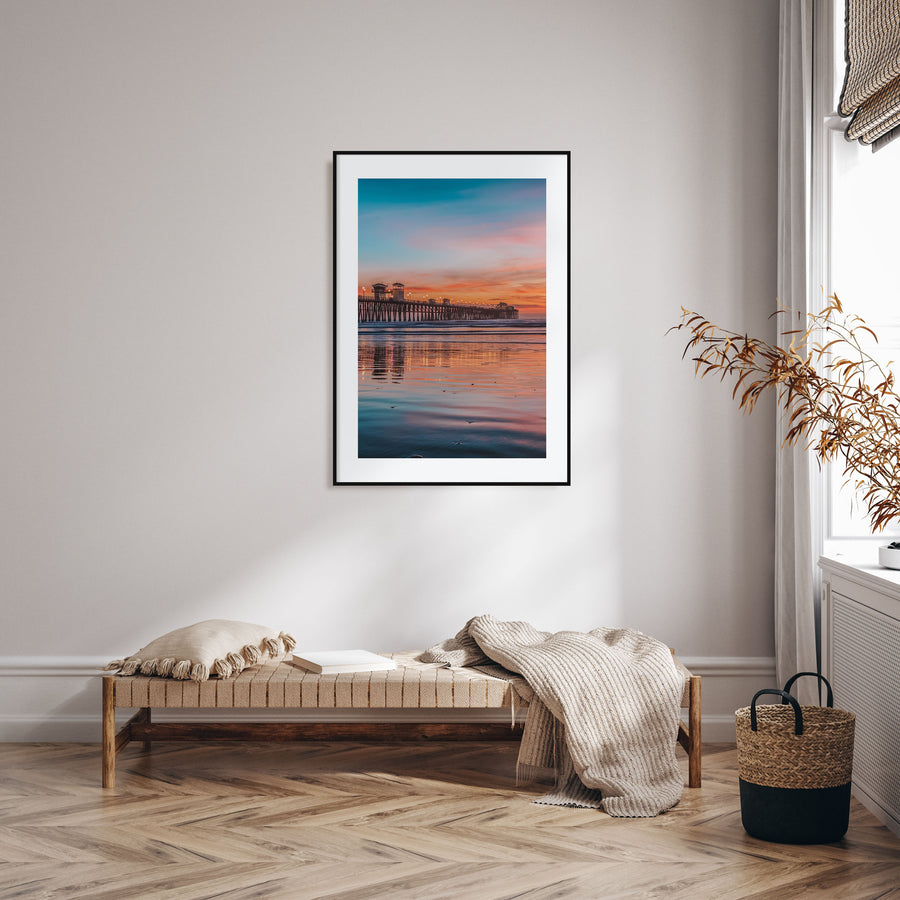 Oceanside Photo Color No 4 Poster