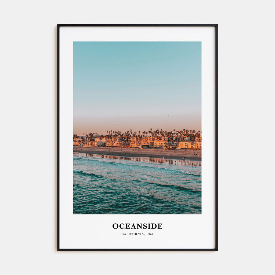 Oceanside Portrait Color No 1 Poster