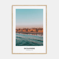 Oceanside Portrait Color No 1 Poster