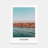 Oceanside Portrait Color No 1 Poster