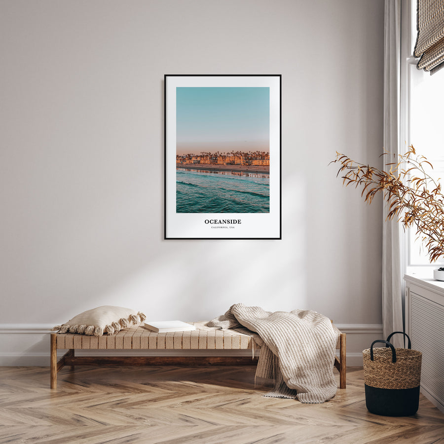 Oceanside Portrait Color No 1 Poster