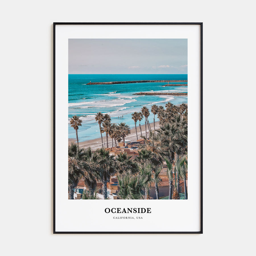 Oceanside Portrait Color No 2 Poster