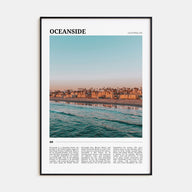 Oceanside Travel Color No 1 Poster