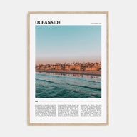 Oceanside Travel Color No 1 Poster