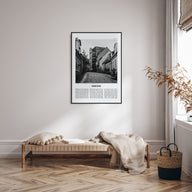 Odense Travel B&W Poster