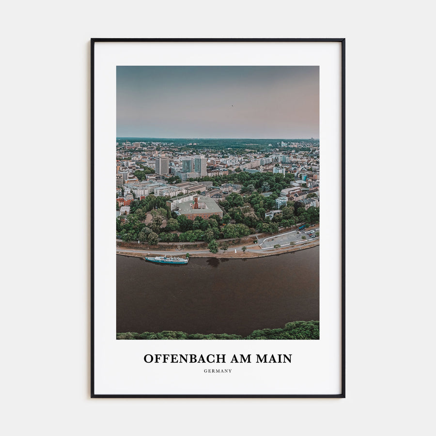 Offenbach am Main Portrait Color Poster