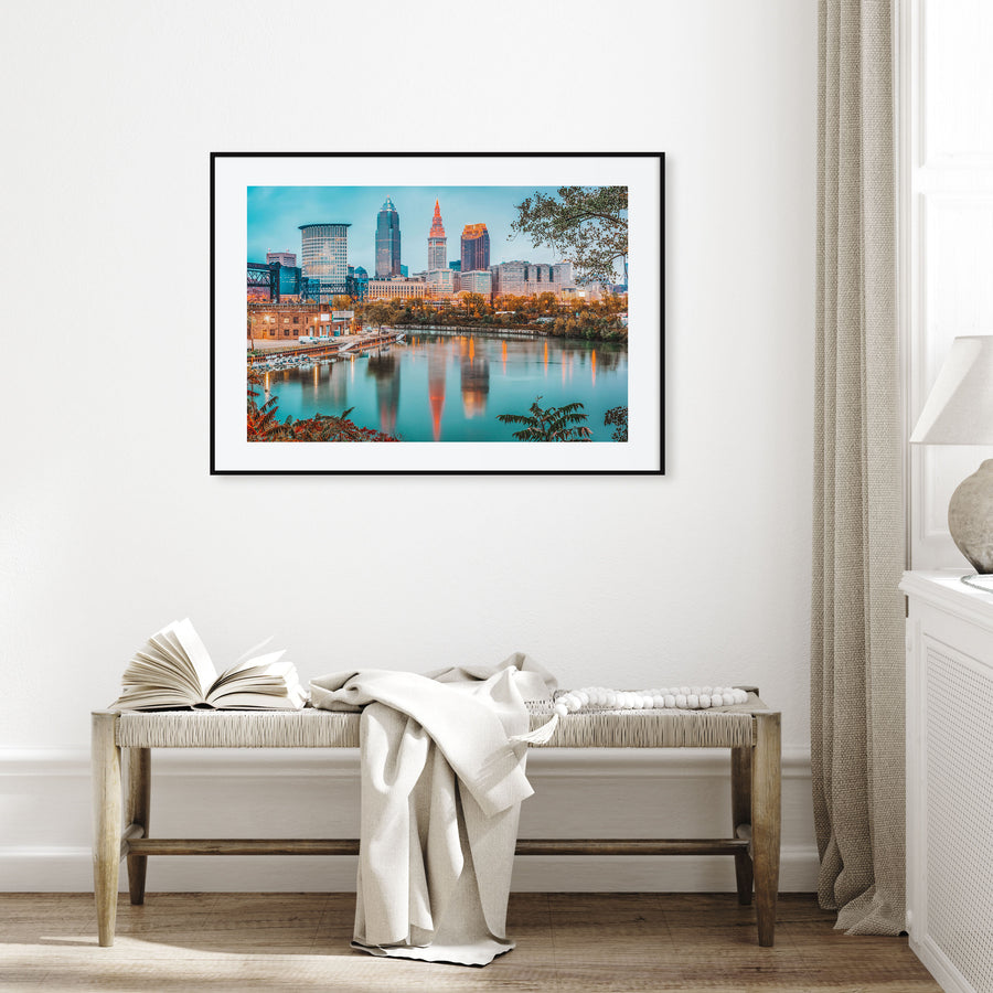 Ohio Landscape Color Poster