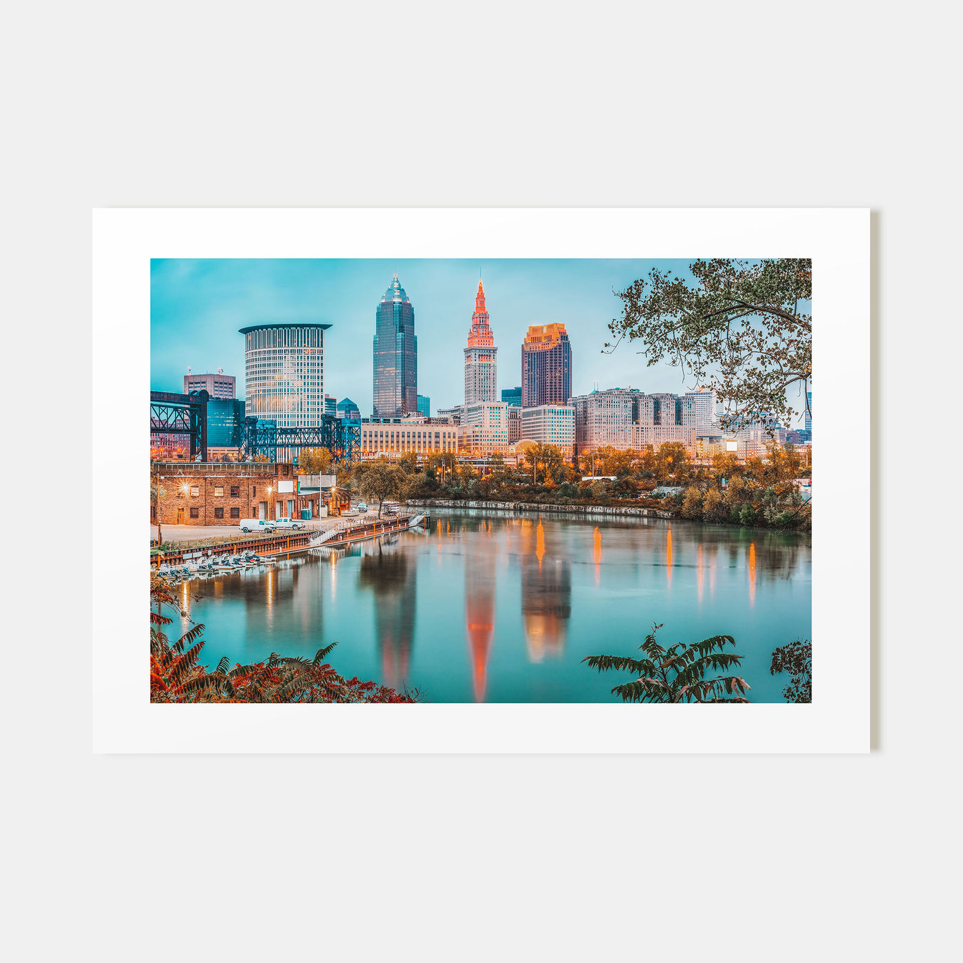 Ohio Landscape Color Poster