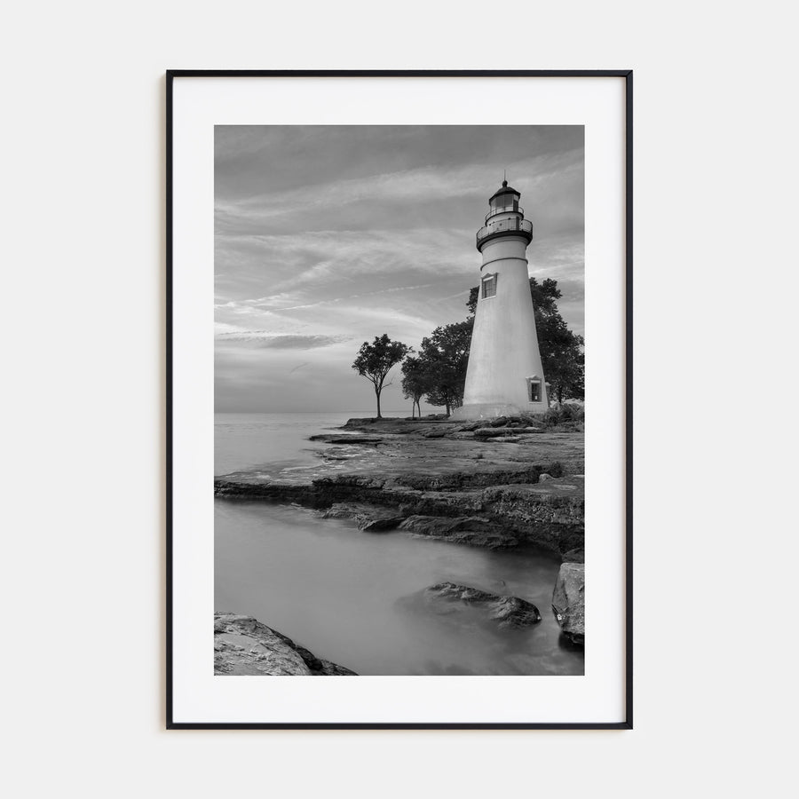 Ohio Photo B&W Poster