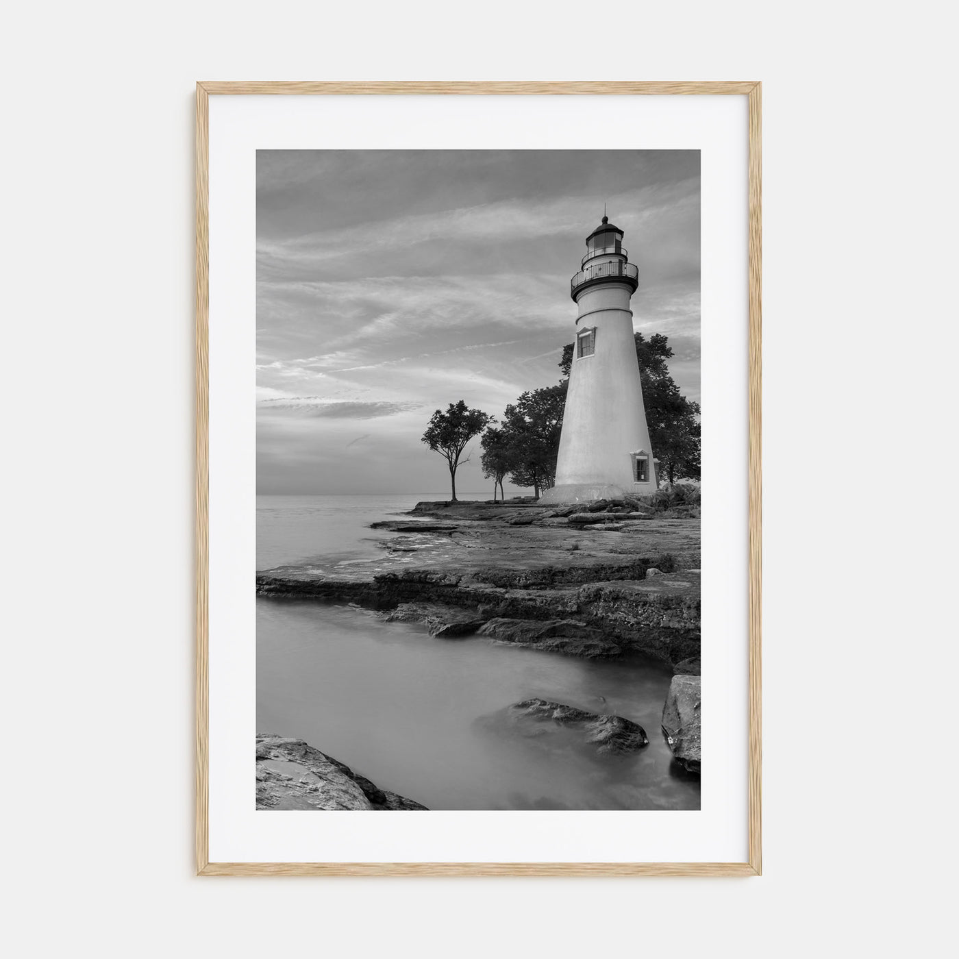 Ohio Photo B&W Poster