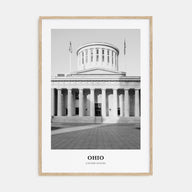 Ohio Portrait B&W No 2 Poster