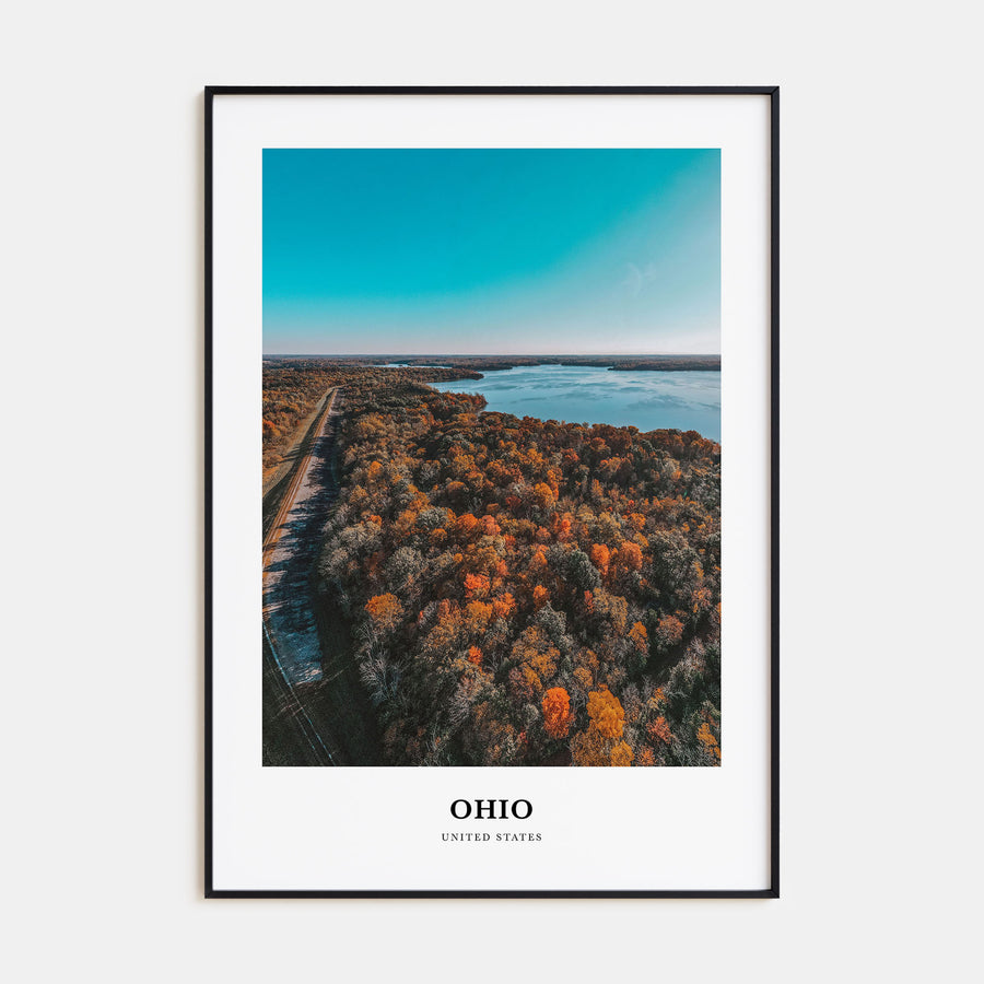 Ohio Portrait Color Poster