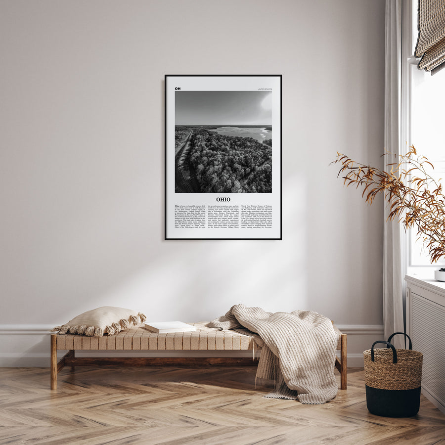 Ohio Travel B&W No 3 Poster