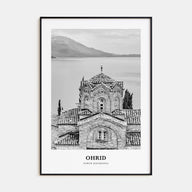 Ohrid Portrait B&W Poster