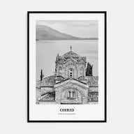 Ohrid Portrait B&W Poster