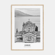 Ohrid Portrait B&W Poster