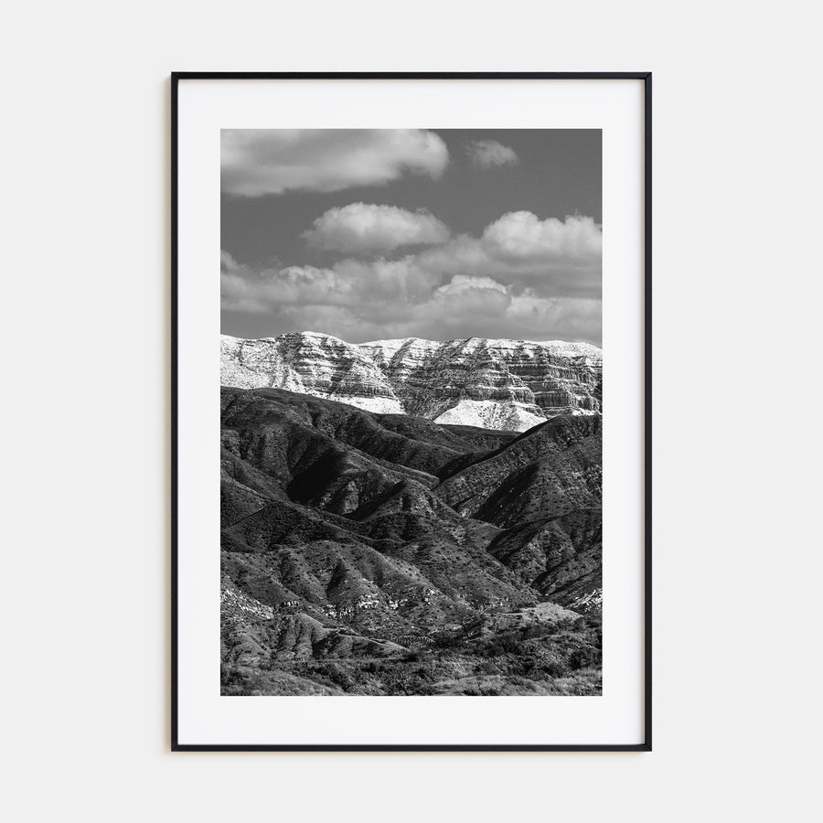 Ojai Photo B&W Poster