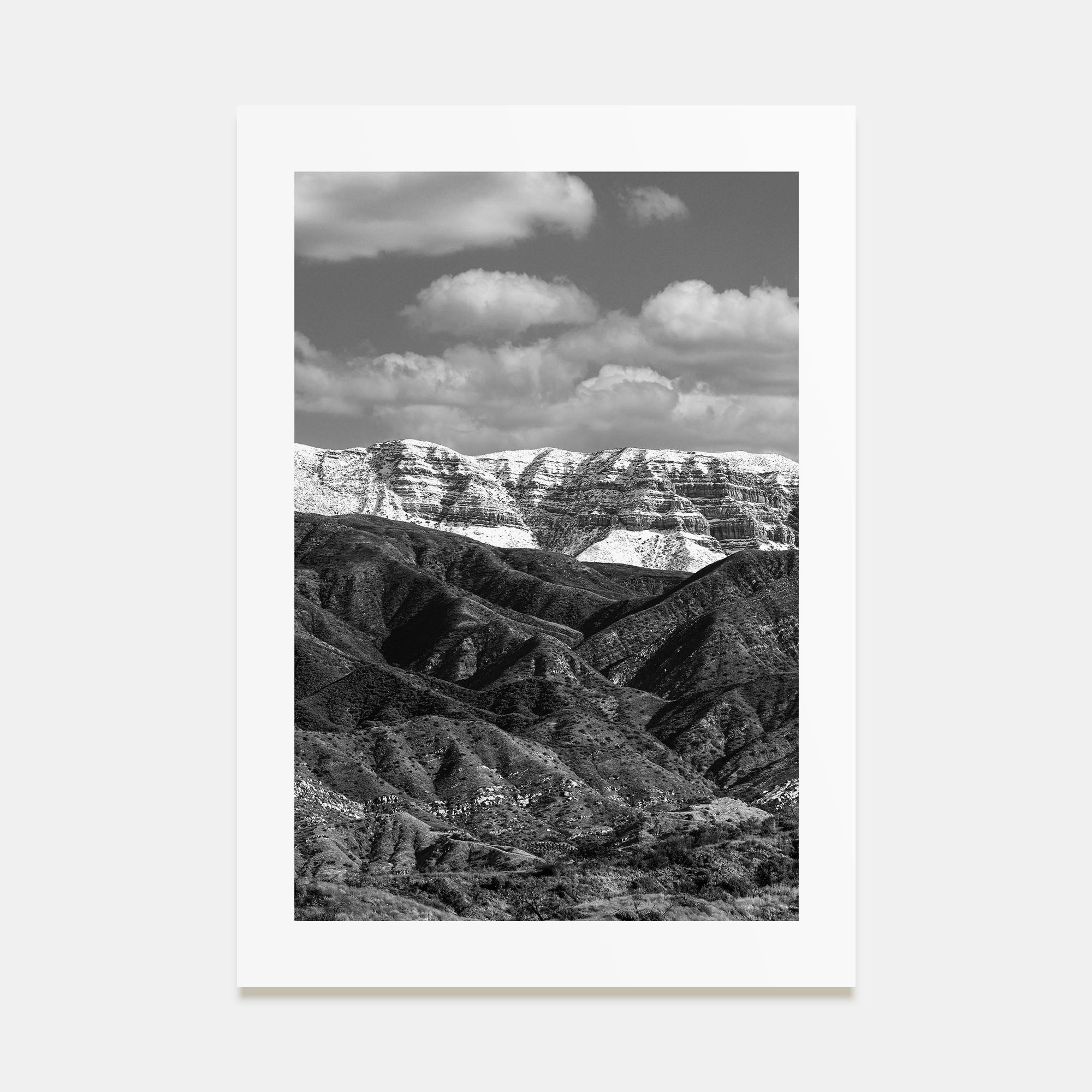 Ojai Photo B&W Poster