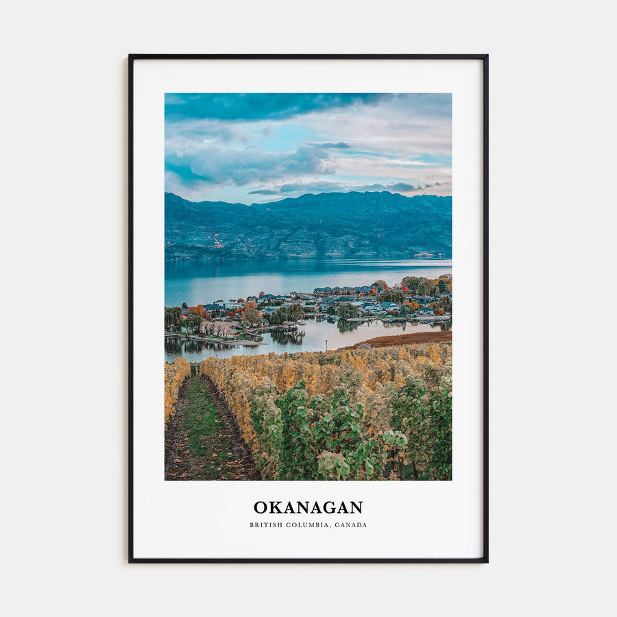 Okanagan Portrait Color Poster