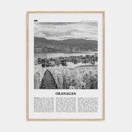 Okanagan Travel B&W Poster