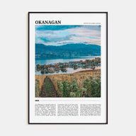 Okanagan Travel Color Poster