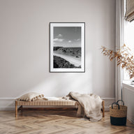 Okinawa Photo B&W Poster