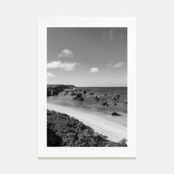 Okinawa Photo B&W Poster