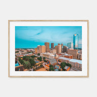 Oklahoma City Landscape Color Poster
