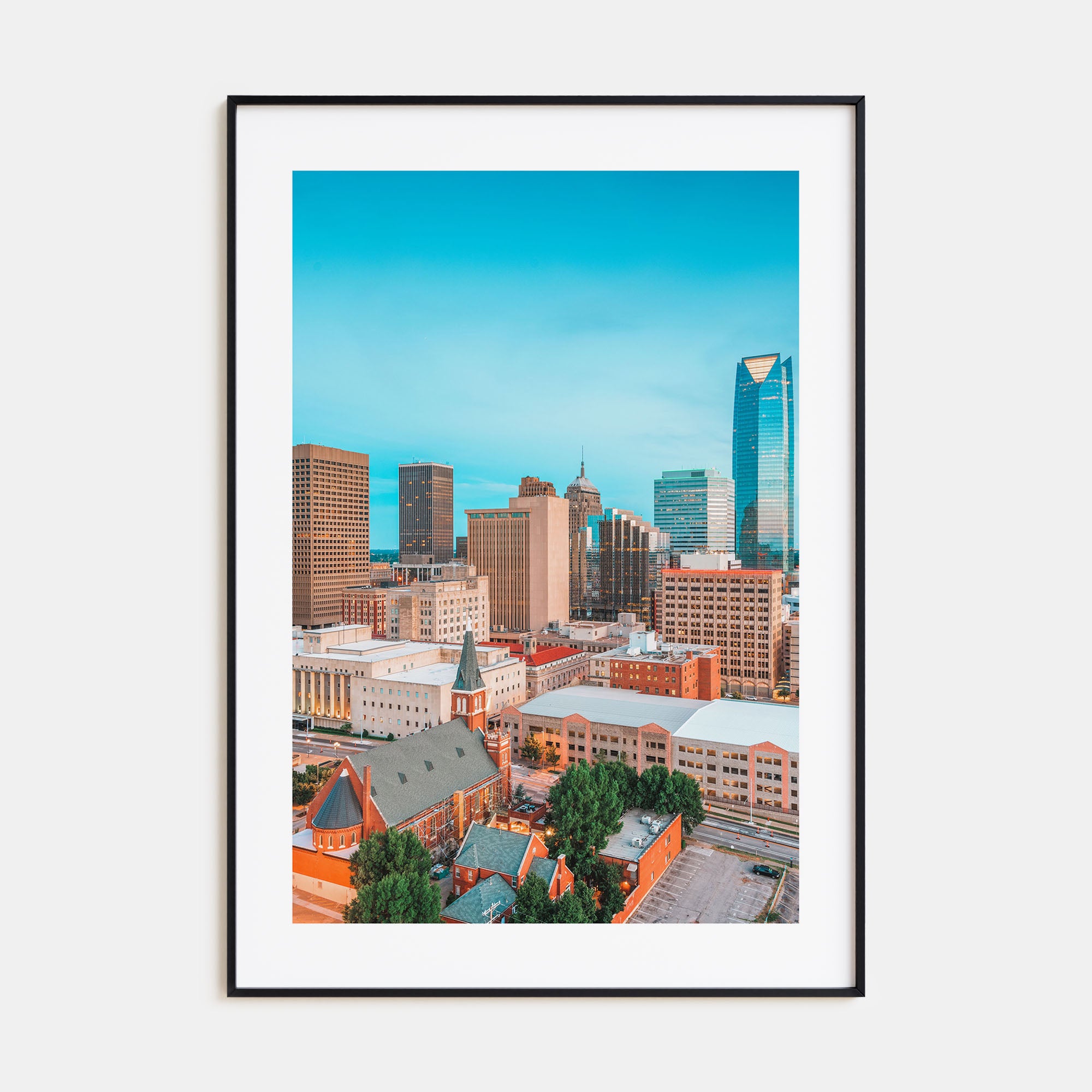 Oklahoma City Photo Color No 1 Poster