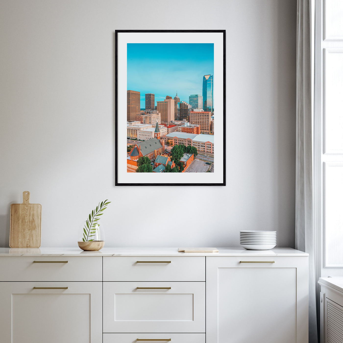 Oklahoma City Photo Color No 1 Poster