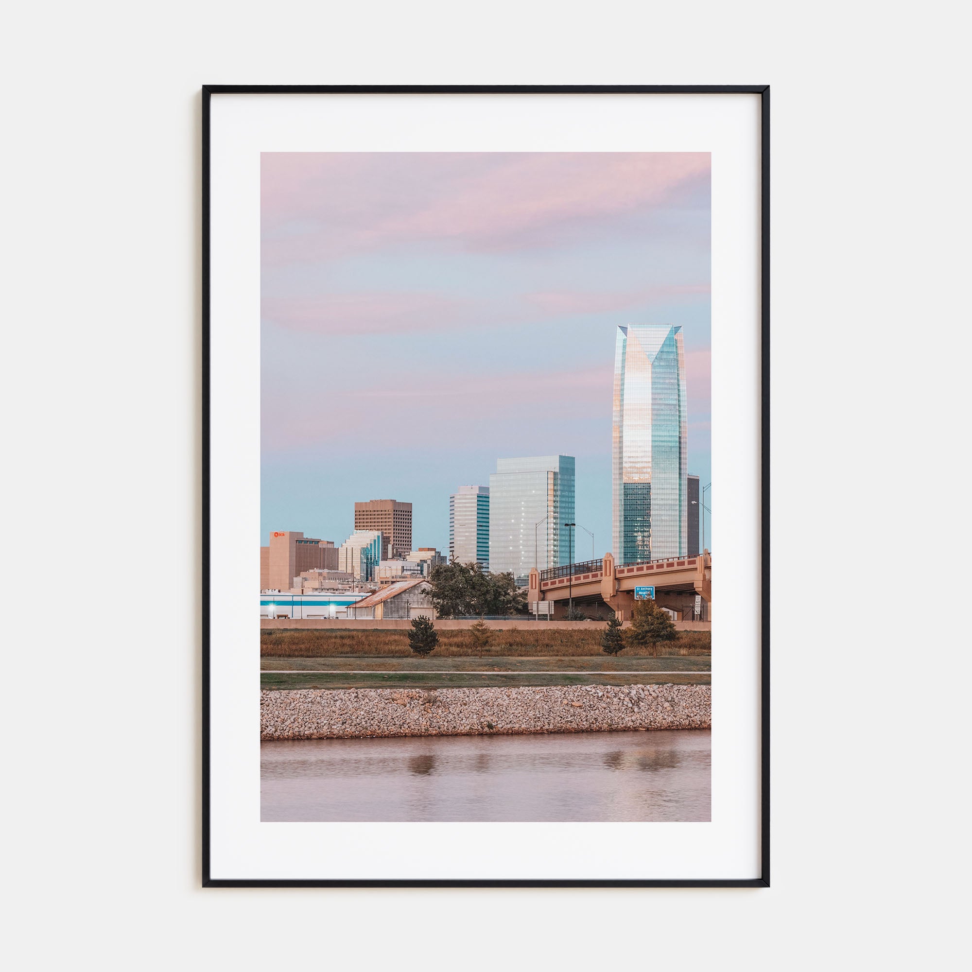 Oklahoma City Photo Color No 3 Poster