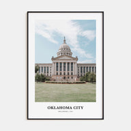 Oklahoma City Portrait Color No 2 Poster