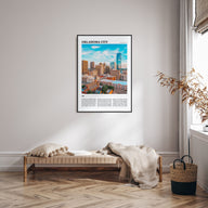 Oklahoma City Travel Color No 1 Poster