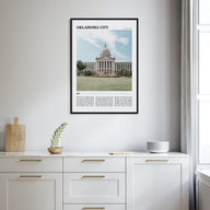 Oklahoma City Travel Color No 2 Poster