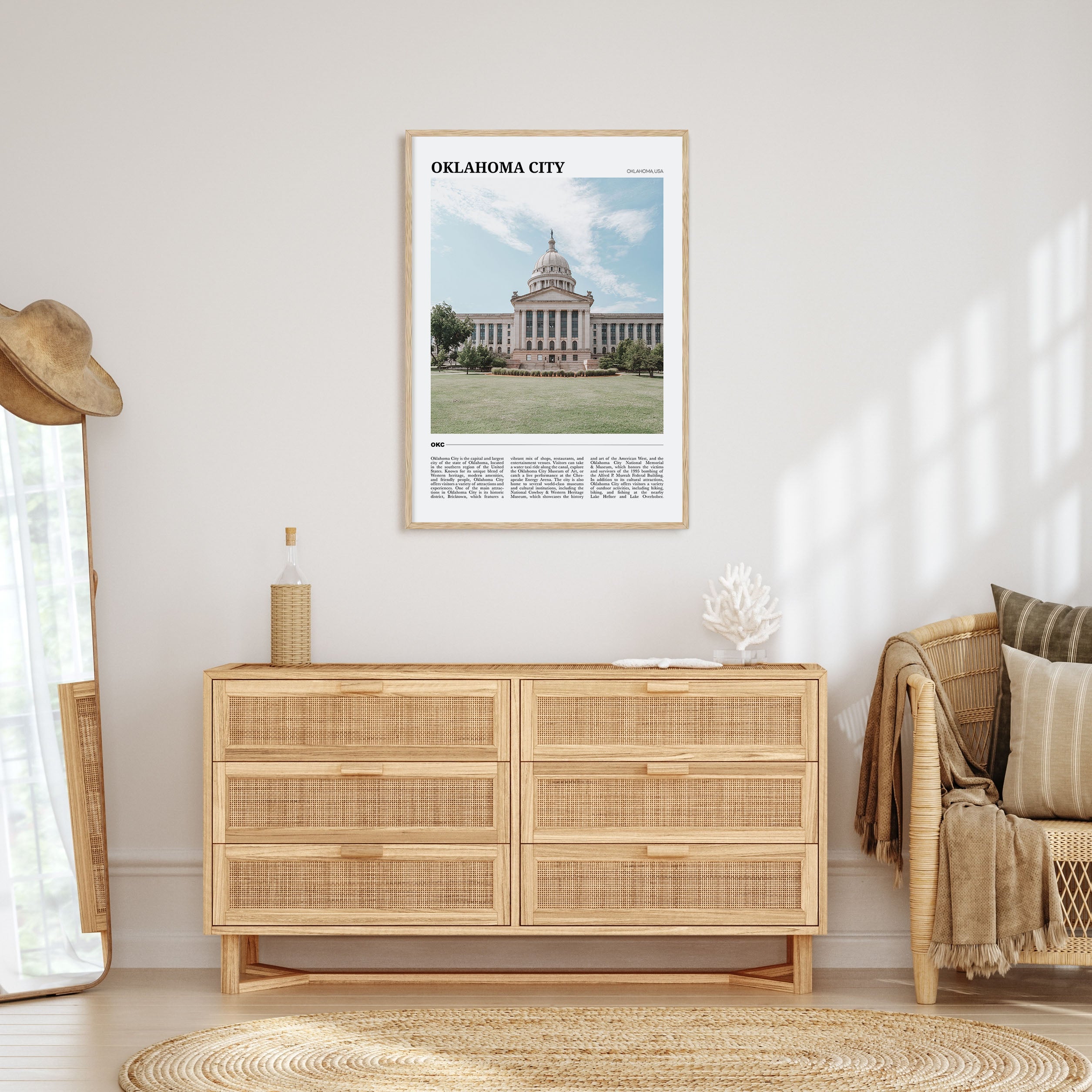 Oklahoma City Travel Color No 2 Poster