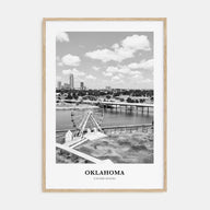 Oklahoma Portrait B&W No 2 Poster