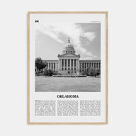 Oklahoma Travel B&W No 4 Poster