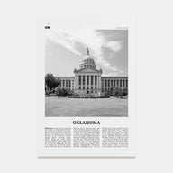 Oklahoma Travel B&W No 4 Poster