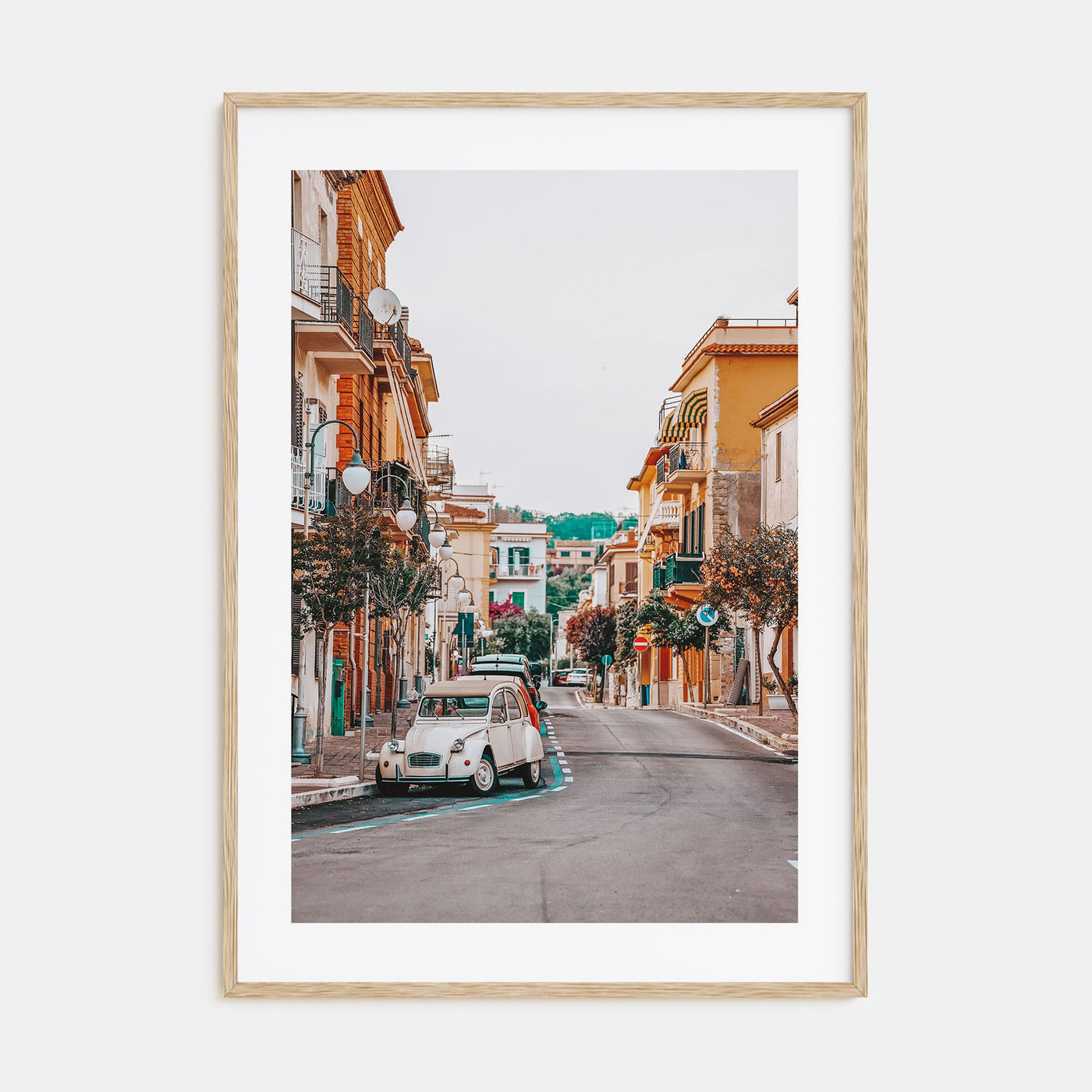 Old Car in Italy Photo Color Poster