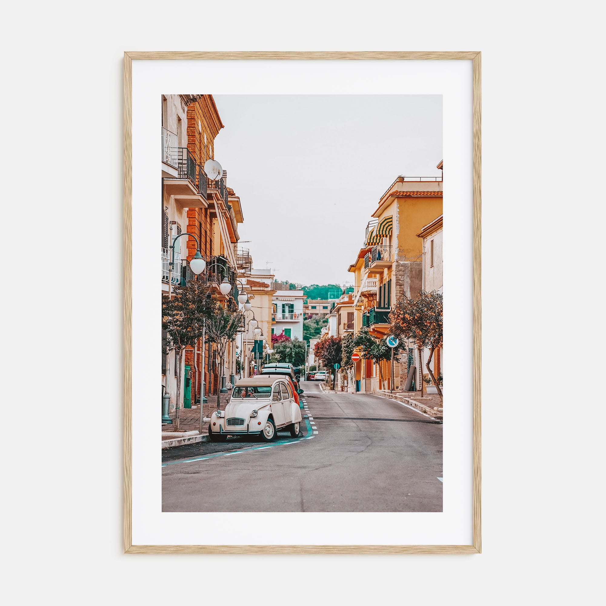 Old Car in Italy Photo Color Poster